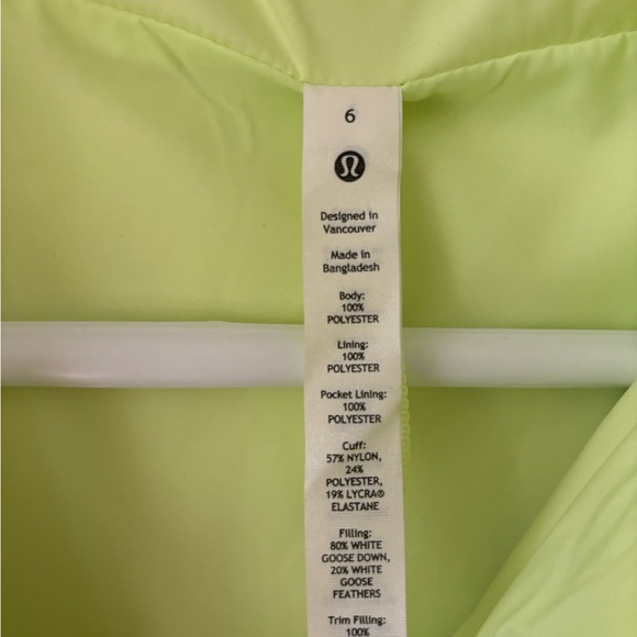 Lululemon Wunderpuff ,  size 6 - Picture 4 of 4